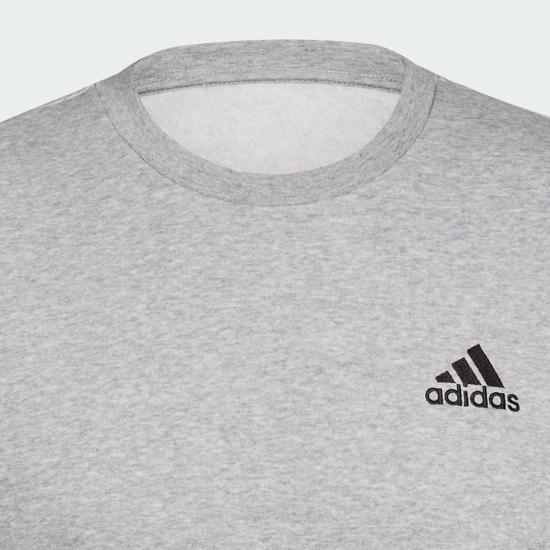  아디다스 긴팔 티셔츠 H12221 Medium Grey Heather Black DOM - ADIDAS