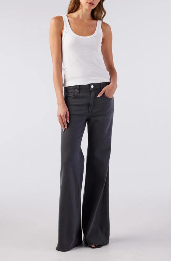  아모 데님 데님 팬츠 엘리자베스 진 퓨터 - AMO DENIM