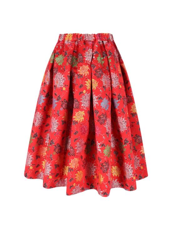 25SS 꼼데가르송 숏 스커트 GO S001 S251 RED - COMME DES GARCONS