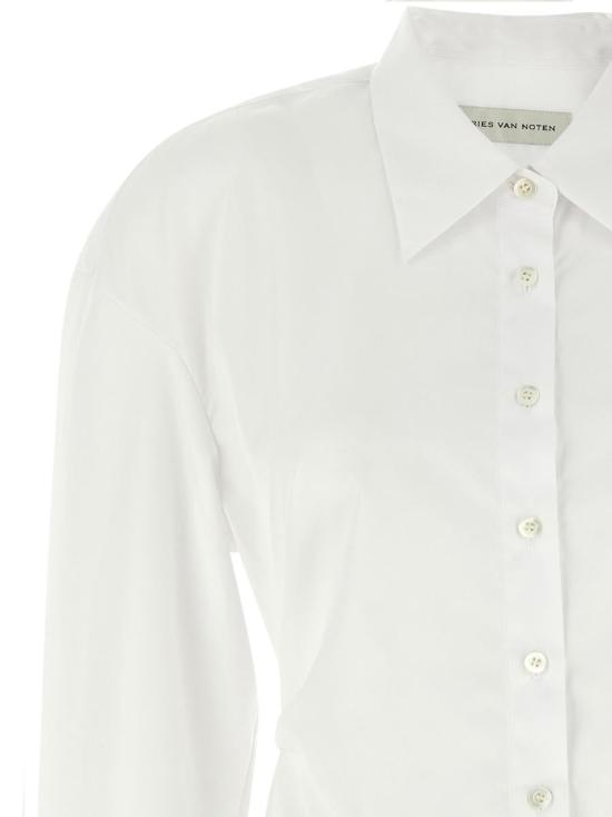 25SS 드리스 반 노튼 셔츠 2510107351466001 WHITE - DRIES VAN NOTEN