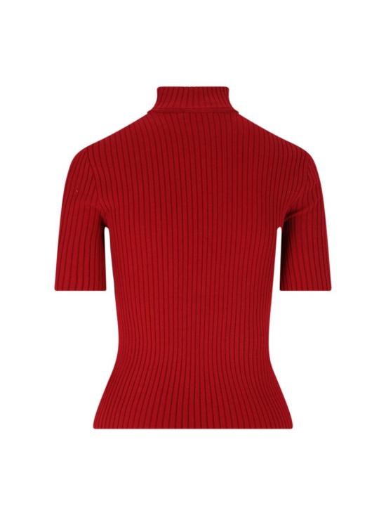 25FW 쿠레쥬 터틀넥 PERMPU026FI00014034 RED - COURREGES