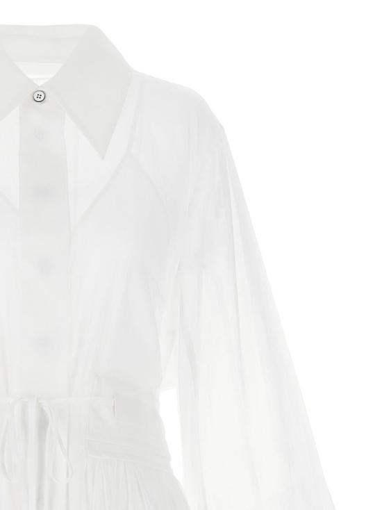 25SS 질샌더 미디 원피스 J02CT0440J45014100 WHITE - JIL SANDER