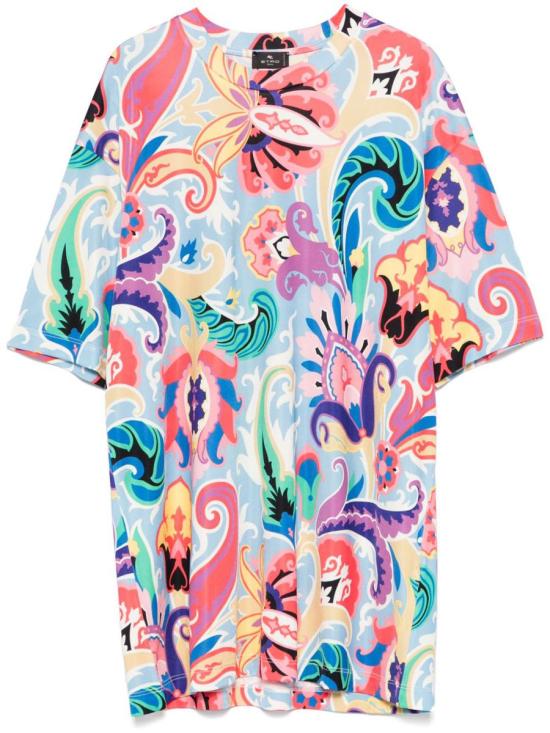 25SS 에트로 반팔 티셔츠 WRMA000799IAD11X0887 BLUE