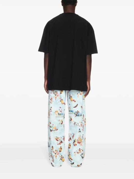  오프화이트 반팔 티셔츠 OMAA161S25JER0011019 black - OFF WHITE