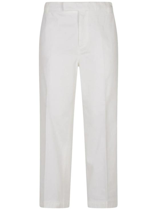 26SS 톰브라운 코튼 트윌 유틸리티 치노 팬츠 MTU335WF0576 100 WHITE