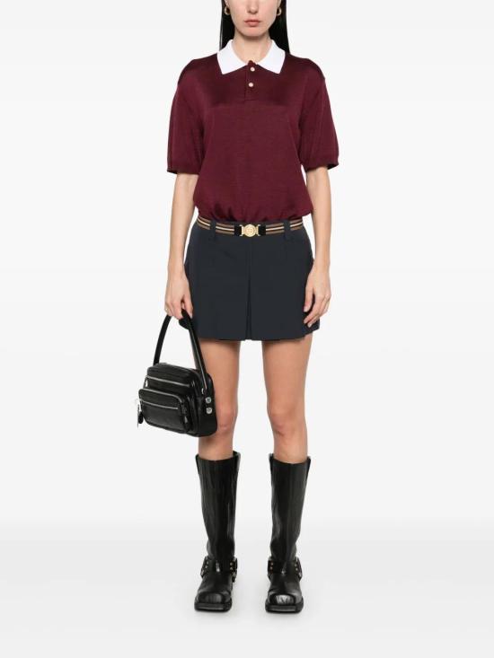  미우미우 숏 스커트 MG2406SOOO12NS F0008 BLEU - MIU MIU