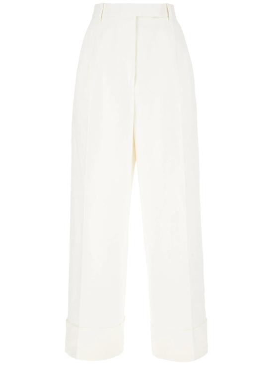  톰브라운 스트레이트 팬츠 FTC499AF0829 100 WHITE