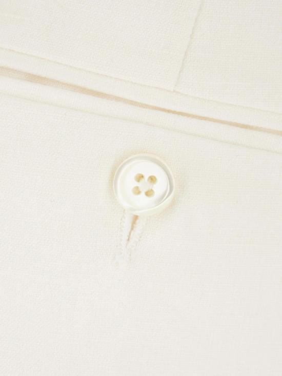 25SS 톰브라운 스트레이트 팬츠 FTC499AF0829 100 WHITE - THOM BROWNE