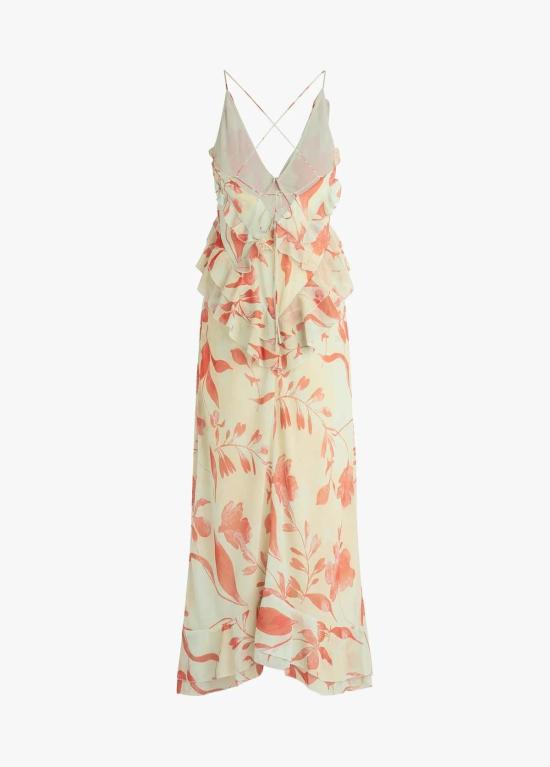  페이보릿 도우터 롱 원피스 좋아하는 딸 Who Me 드레스 문빔 플로럴 - FAVORITE DAUGHTER