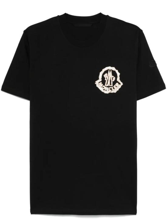  몽클레어 반팔 티셔츠 K10918C0005289AJS black