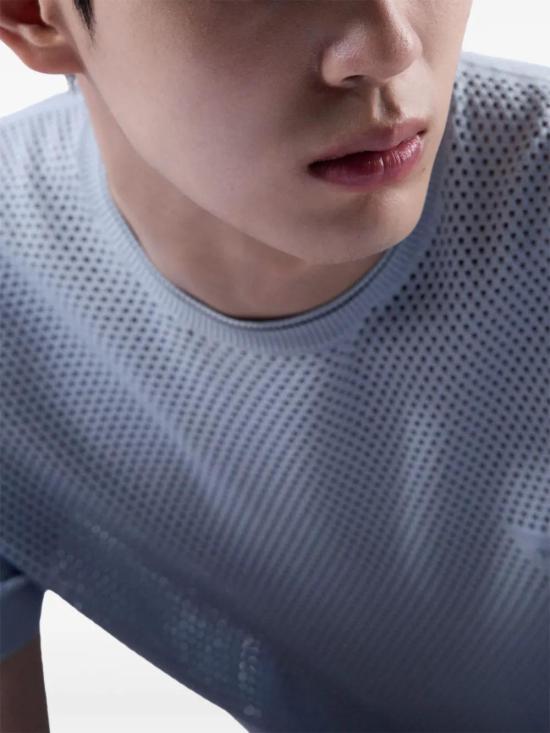  프라다 반팔 티셔츠 UMF005SOOO16UQ blue - PRADA