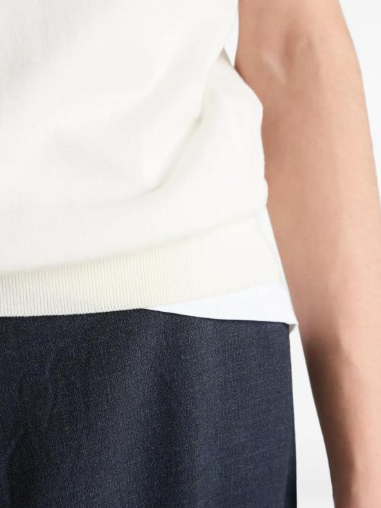  프라다 폴로 티셔츠 UMB903SOOO154B beige - PRADA