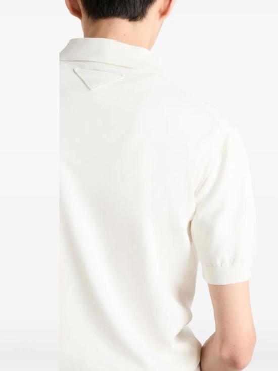  프라다 폴로 티셔츠 UMB903SOOO154B beige - PRADA