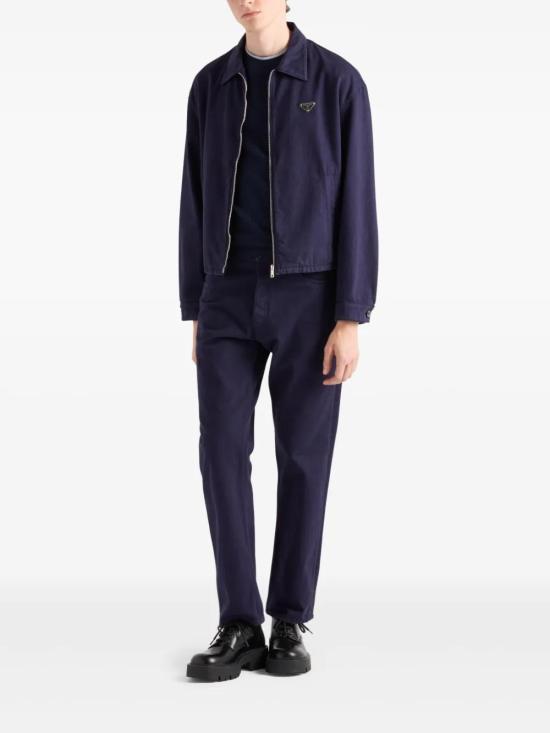  프라다 데님 자켓 GEB233S23216HE navy - PRADA