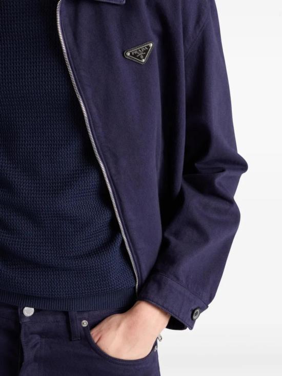  프라다 데님 자켓 GEB233S23216HE navy - PRADA