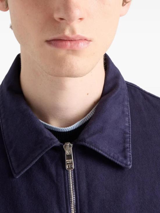  프라다 데님 자켓 GEB233S23216HE navy - PRADA