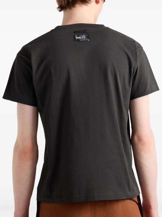  프라다 반팔 티셔츠 UJN926SOOO16R4 dark grey - PRADA