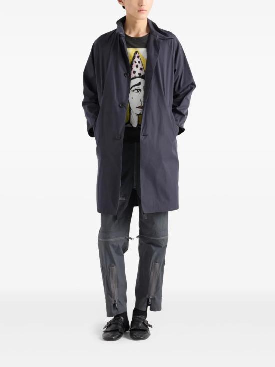  프라다 반팔 티셔츠 UJN926SOOO16R6 dark grey - PRADA