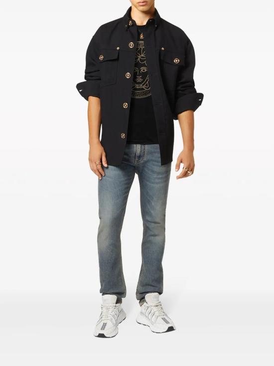  베르사체 반팔 티셔츠 10139441A08491 - VERSACE