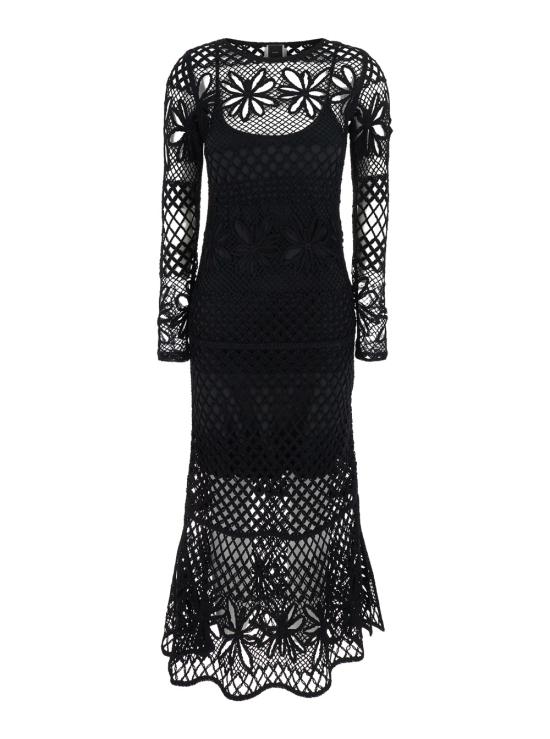 25SS 핑코 롱 원피스 104731A2FFZ99 Black