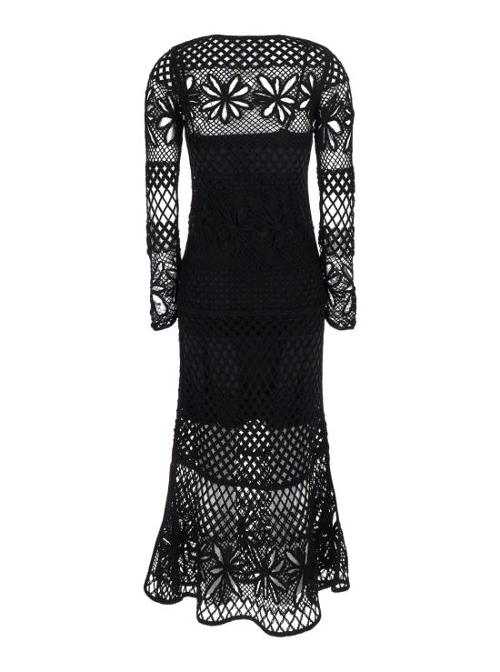 25SS 핑코 롱 원피스 104731A2FFZ99 Black - PINKO