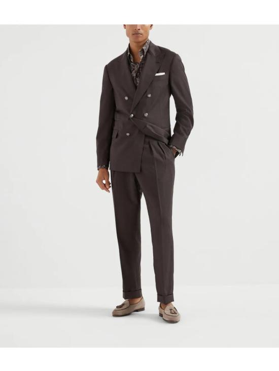  브루넬로 쿠치넬리 긴팔 셔츠 MM6911716C010 - BRUNELLO CUCINELLI