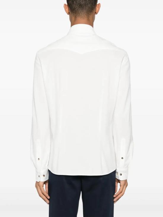  브루넬로 쿠치넬리 긴팔 셔츠 ME8546666C7220 white - BRUNELLO CUCINELLI