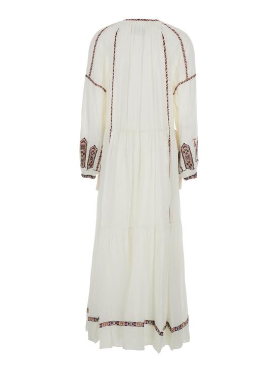 25SS 이자벨마랑에뚜왈 롱 원피스 RO0673FAC1J11EECOE White - ISABEL MARANT ETOILE