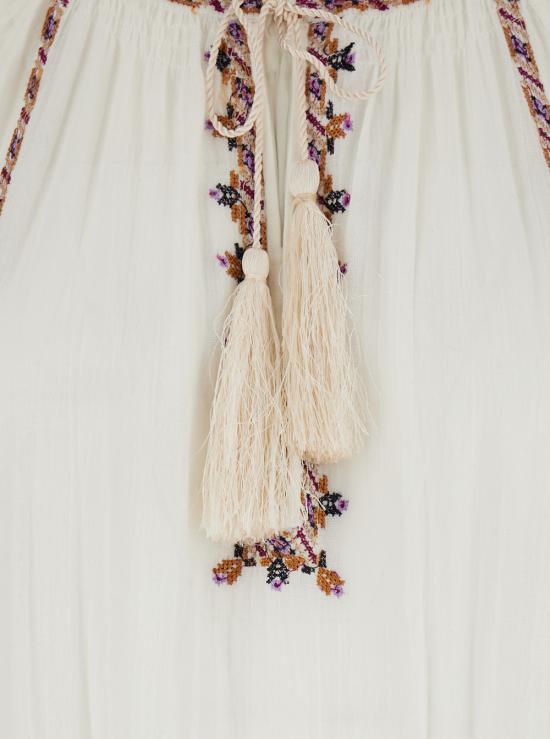 25SS 이자벨마랑에뚜왈 롱 원피스 RO0673FAC1J11EECOE White - ISABEL MARANT ETOILE