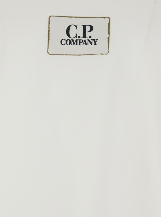25SS 씨피 컴퍼니 반팔 티셔츠 18CMTS108A110301W103 White - C.P. COMPANY