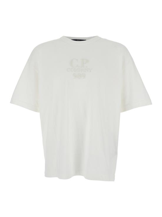 25SS 씨피 컴퍼니 반팔 티셔츠 18CMTS284A005697G103 White