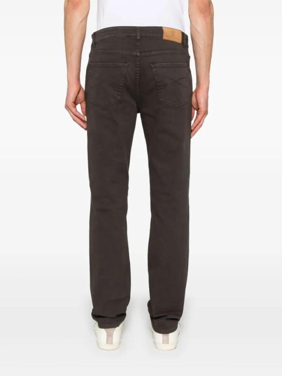  브루넬로 쿠치넬리 스트레이트 팬츠 M277PD3210C7015 coffee - BRUNELLO CUCINELLI