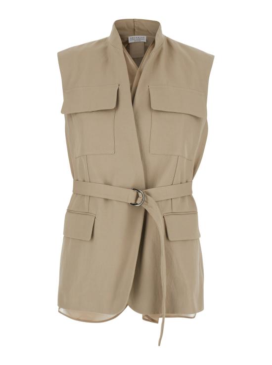 25SS 브루넬로 쿠치넬리 수트 자켓 ML1457345C2910 Beige