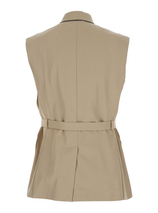 25SS 브루넬로 쿠치넬리 수트 자켓 ML1457345C2910 Beige - BRUNELLO CUCINELLI