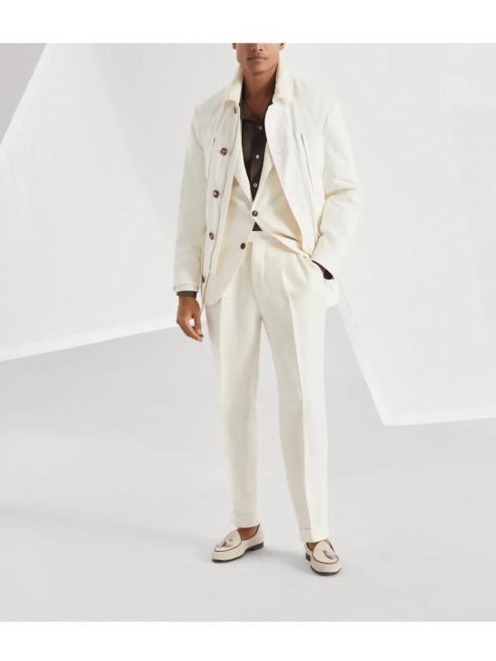  브루넬로 쿠치넬리 긴팔 셔츠 MM6950647C525 - BRUNELLO CUCINELLI