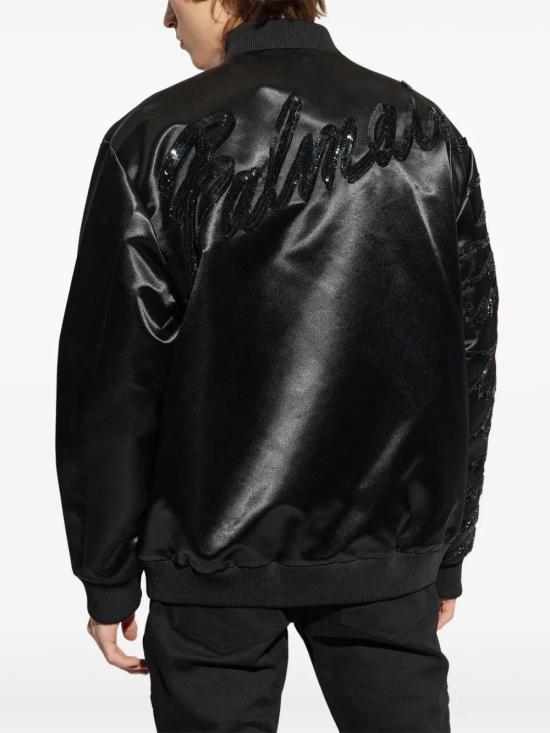  발망 봄버 자켓 EH1TF918PC70 black - BALMAIN
