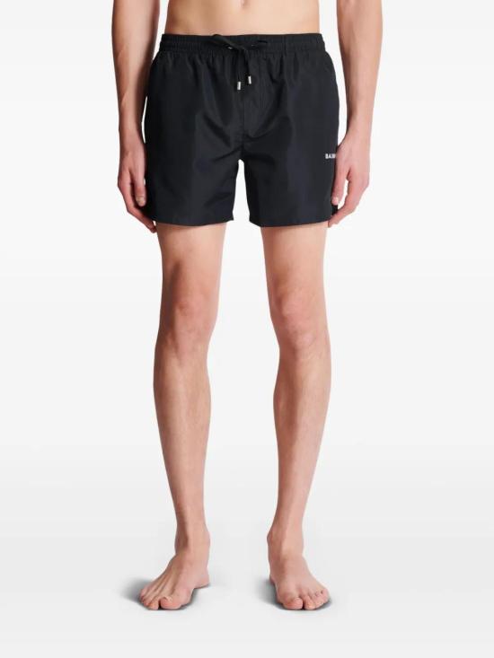  발망 스윔팬츠 BWB641580 black - BALMAIN