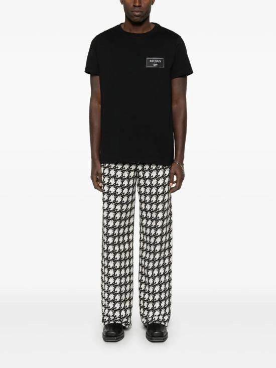  발망 반팔 티셔츠 EH1EF000BC91 black - BALMAIN