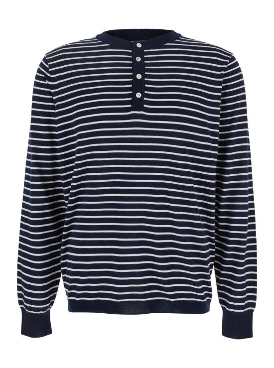 25SS AFTER PRAY 스웨터 251KTS003NAVY Blu