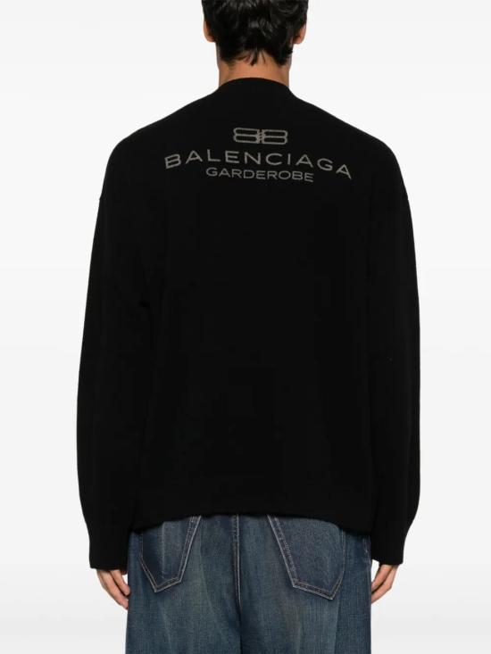  발렌시아가 스웨터 818987T1714 black - BALENCIAGA