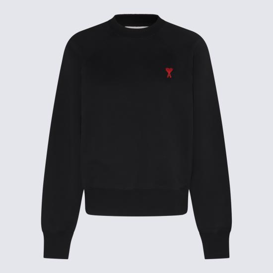  아미 긴팔 티셔츠 BFUSW005 747 001 DOM - AMI