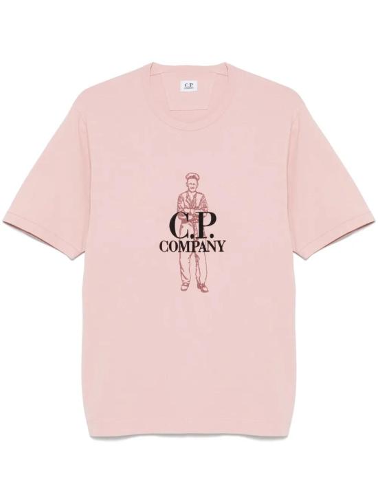  씨피 컴퍼니 반팔 티셔츠 18CMTS288A006057O pink