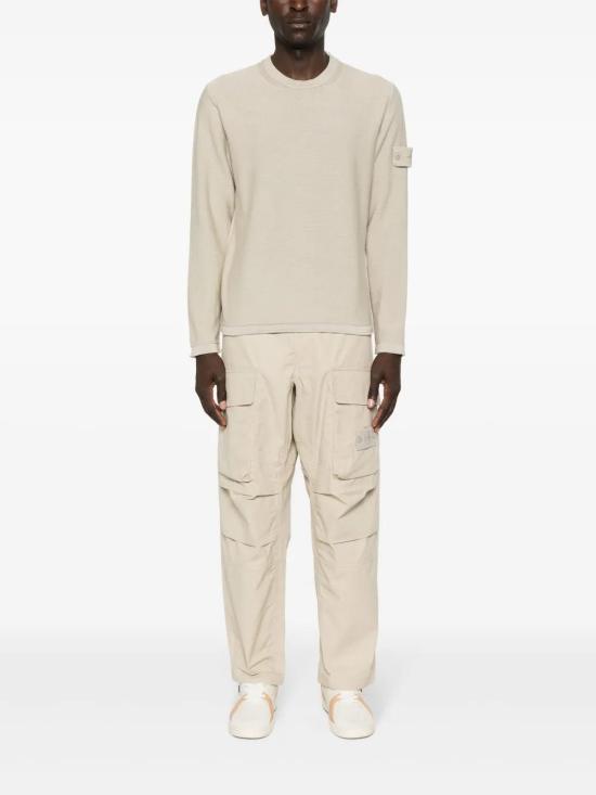  스톤 아일랜드 스웨터 8015539FA sand beige - STONE ISLAND