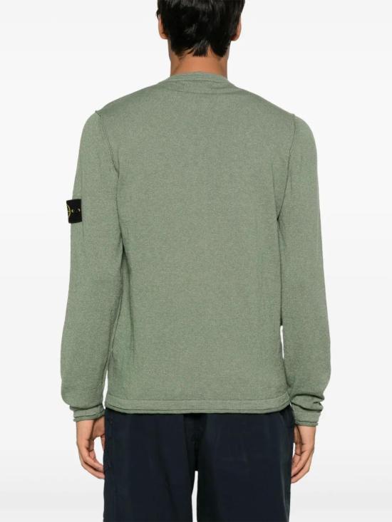  스톤 아일랜드 스웨터 K1S155100052S00B0 moss - STONE ISLAND