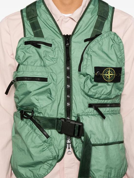  스톤 아일랜드 베스트 K1S15G100006S0A21 jade - STONE ISLAND