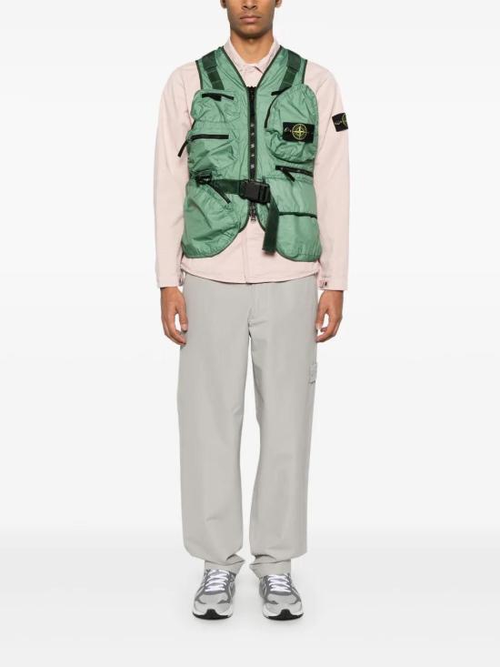  스톤 아일랜드 베스트 K1S15G100006S0A21 jade - STONE ISLAND