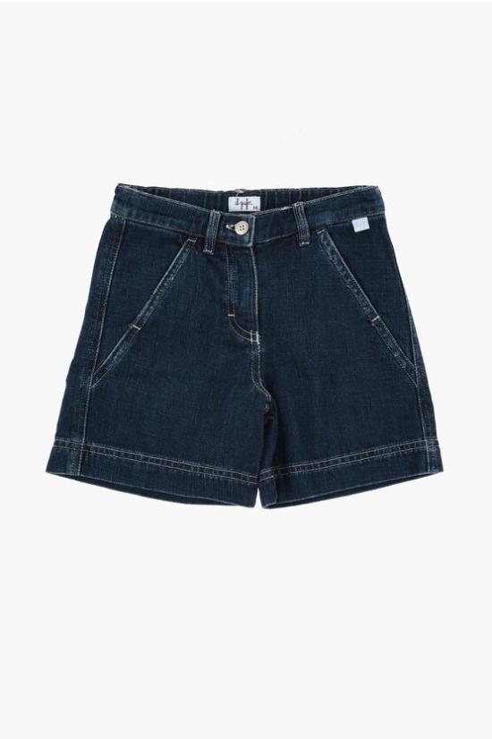  [키즈] 일 구포 데님 숏팬츠 P24PB182J0041 ACO 497 Blue