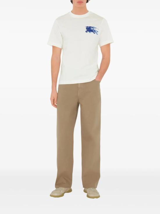  버버리 반팔 티셔츠 8106797 white - BURBERRY