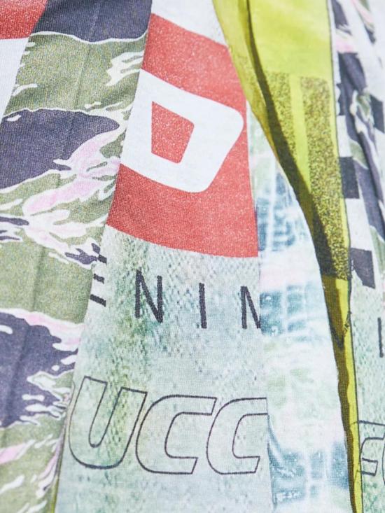  디젤 반팔 티셔츠 A196480HGBY multicolour - DIESEL