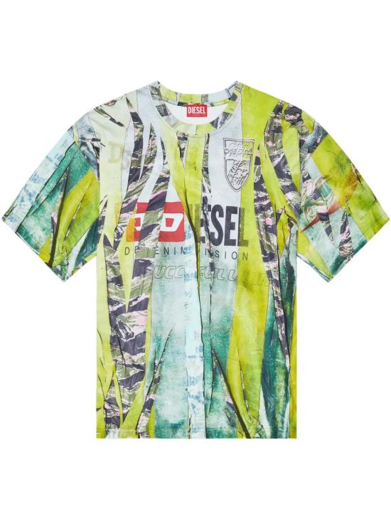  디젤 반팔 티셔츠 A196480HGBY multicolour